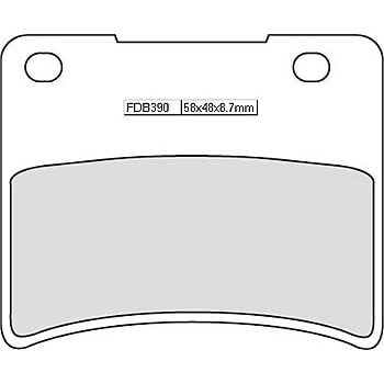 FERODO Brake lining FDB 390 Platinum