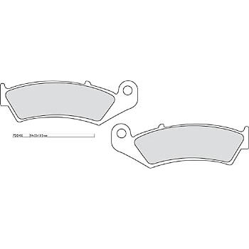 FERODO Brake pad FDB 496 Platinum