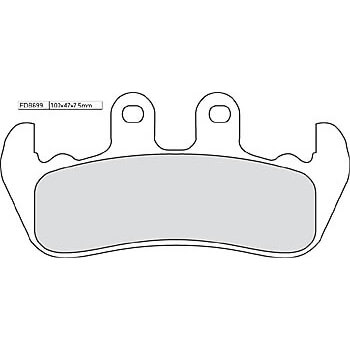 FERODO Brake pad FDB 699 Platinum