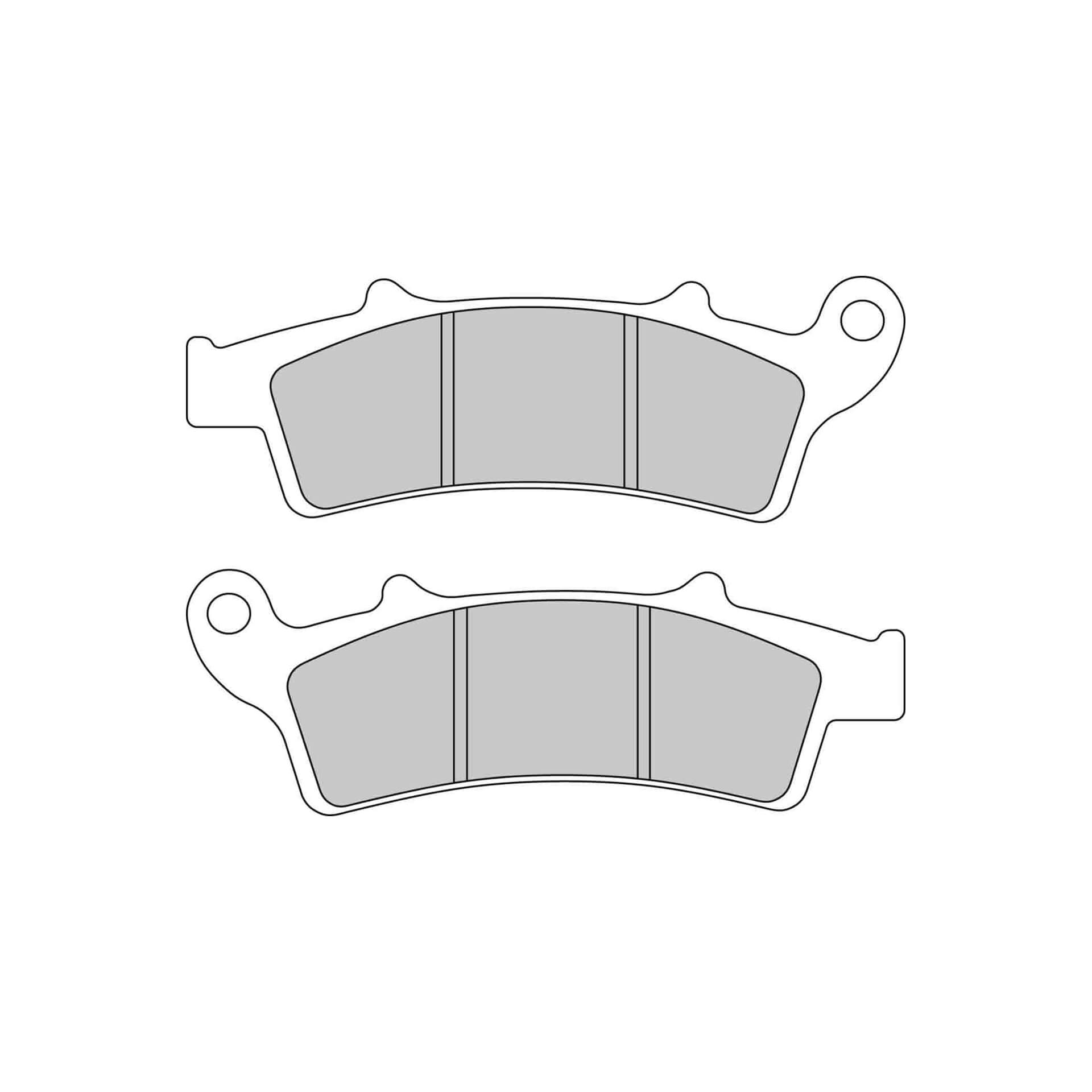 FERODO Brake lining FDB 2105 AG