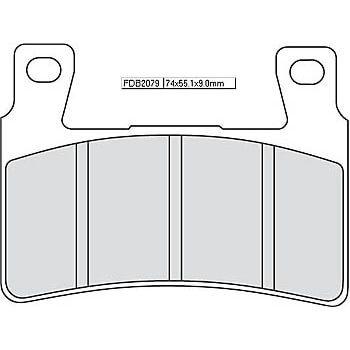 FERODO Eco-Friction Brake Pad