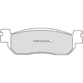 FERODO Brake lining FDB 2083 EF