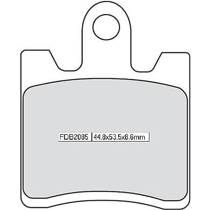 FERODO Brake lining FDB 2085 EF