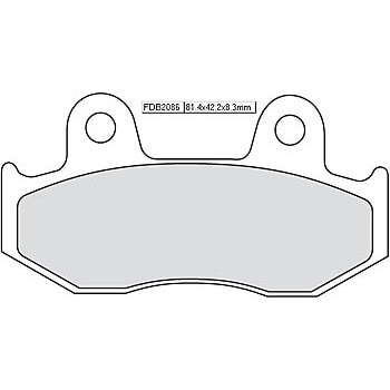FERODO Eco-Friction Brake Pad