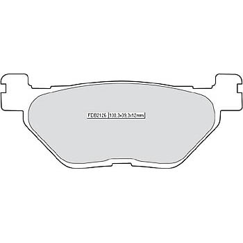 FERODO Brake lining FDB 2126 EF