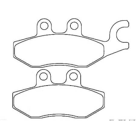 FERODO Brake lining FDB 2186 EF