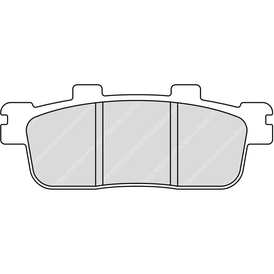 FERODO Brake lining FDB 2226 EF