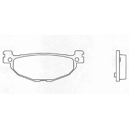 FERODO Brake lining FDB 2200 EF