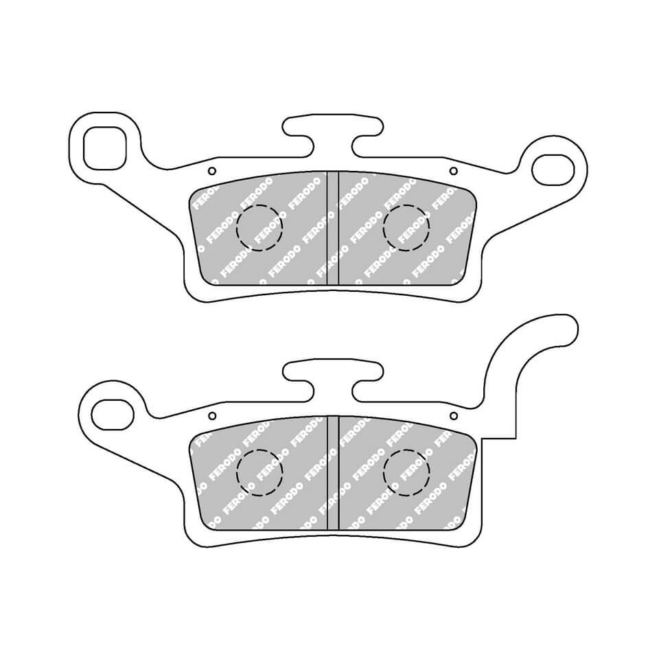 FERODO Eco-Friction Brake Pad