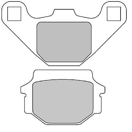 FERODO Brake lining FDB 314 EF