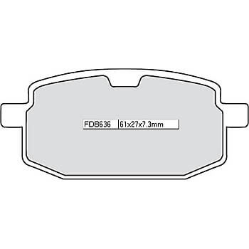FERODO Brake lining FDB 636 AG