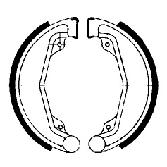 FERODO Brake shoe FSB 707