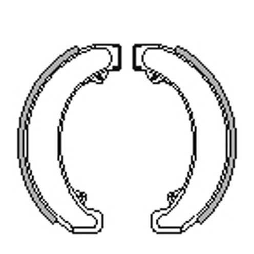 FERODO Brake shoe FSB 943