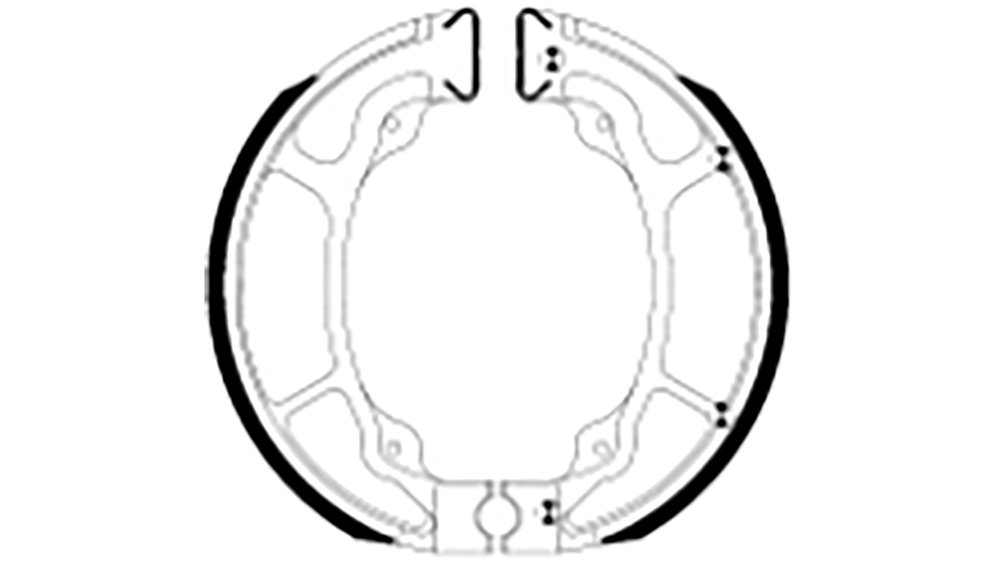 FERODO Brake shoe FSB 963 A
