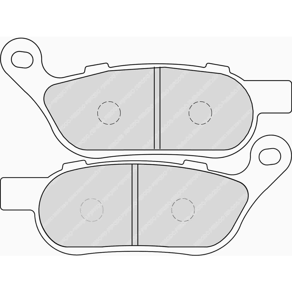 FERODO Sintered lining FDB 2251 ST