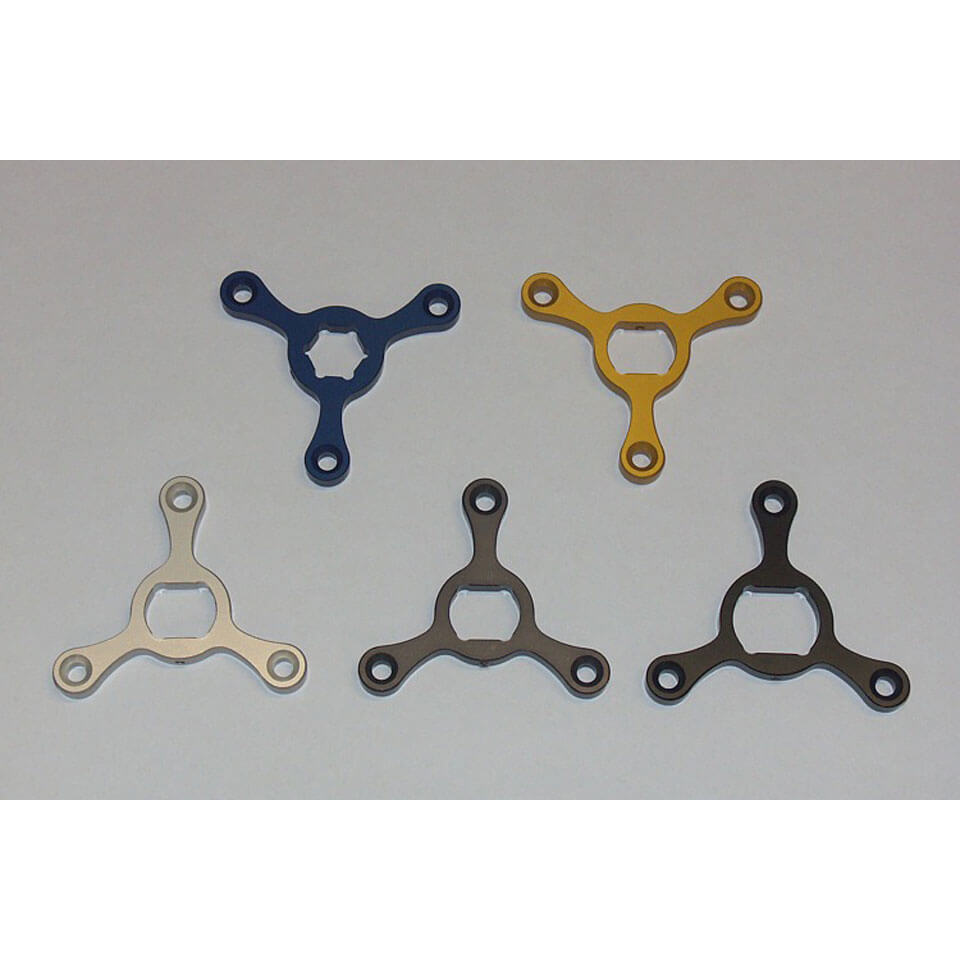 LSL Fork Stars SECHSKANT 22mm, blue, blue