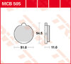Preview image for TRW Lucas Brake pad MCB505