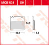 Preview image for TRW Lucas Brake lining MCB531