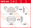 Preview image for TRW Lucas Brake pad MCB560