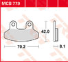 Preview image for TRW Lucas Brake pad MCB779