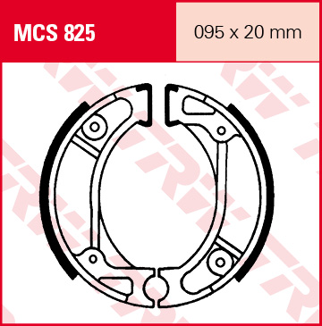TRW Lucas MCS825 Brzdové čelisti