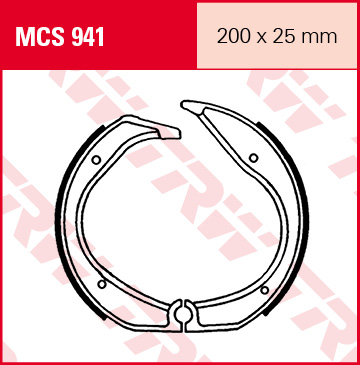 TRW Lucas Szczęki hamulcowe MCS941