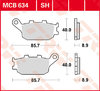 TRW Lucas Sintered lining MCB634SH