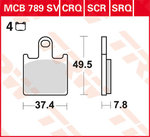 TRW Lucas Sintered voering MCB789SV