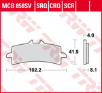 TRW Lucas Kilpa kumi MCB858CRQ