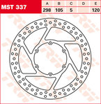 TRW Lucas Brake disc MST337, rigid