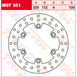 TRW Lucas Brake disc MST351, rigid