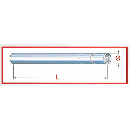 TAROZZI fork tube HONDA XLV 700 Transalp
