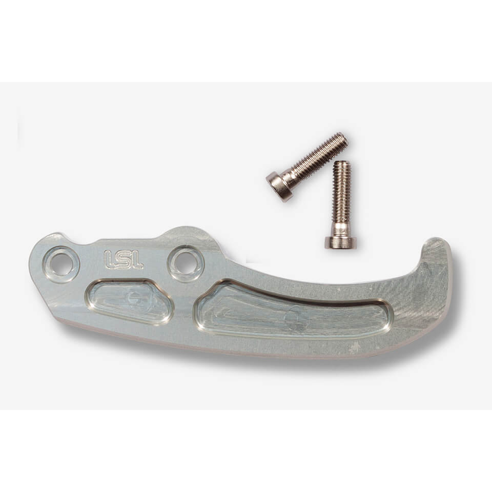 LSL Brake pump protection Scrambler 06-, rear, silver, silver