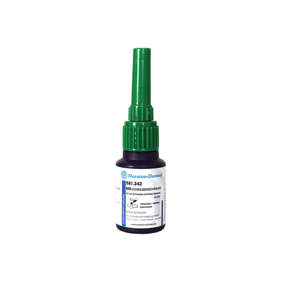 MARSTON-DOMSEL Screw lock, medium strength, Size 0-5l, Size 0-5l