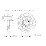 ESJOT Sprocket, 41 tanden