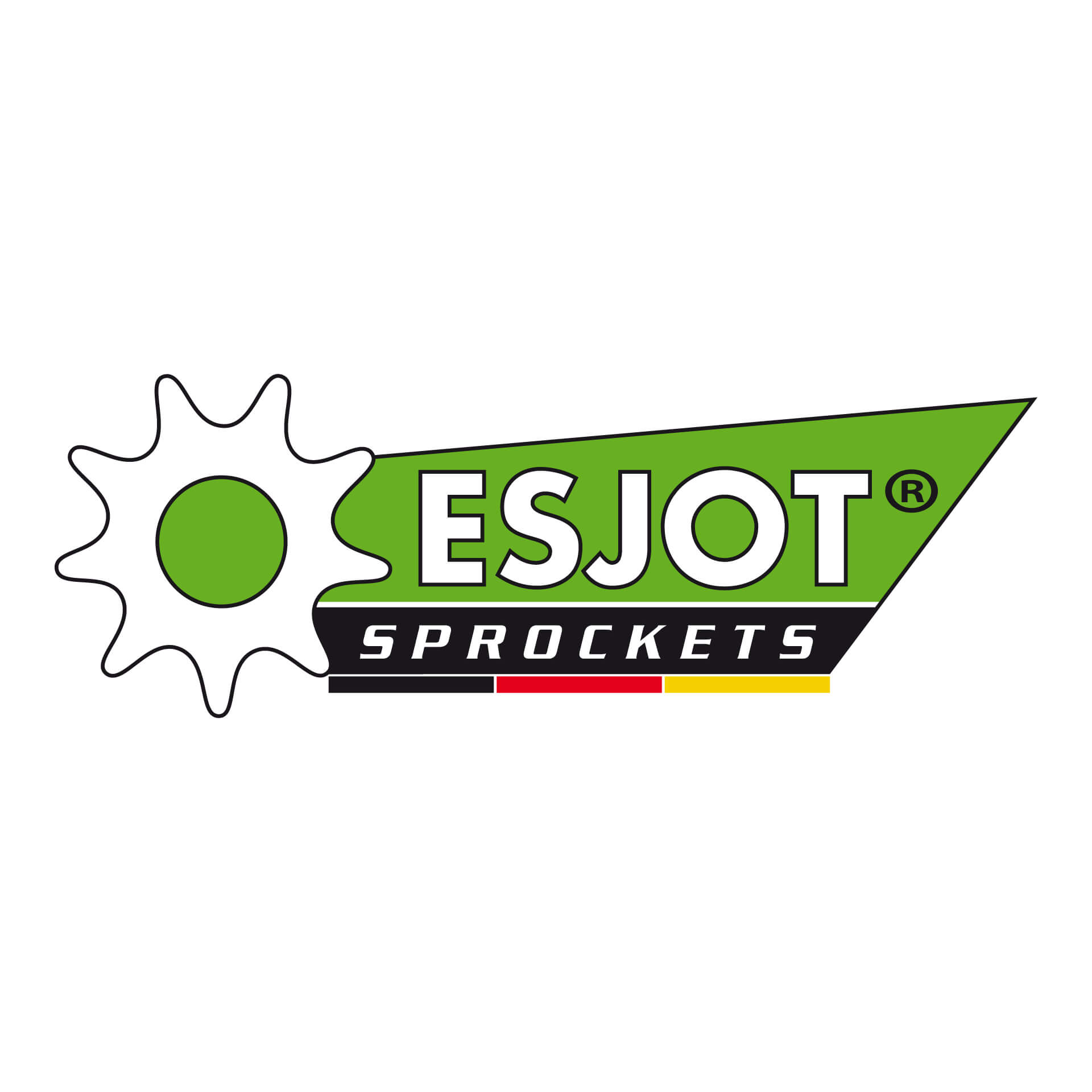 Roue de chaîne ESJOT, 52 dents, 520 hauteurs (5/8x1/4), aluminium