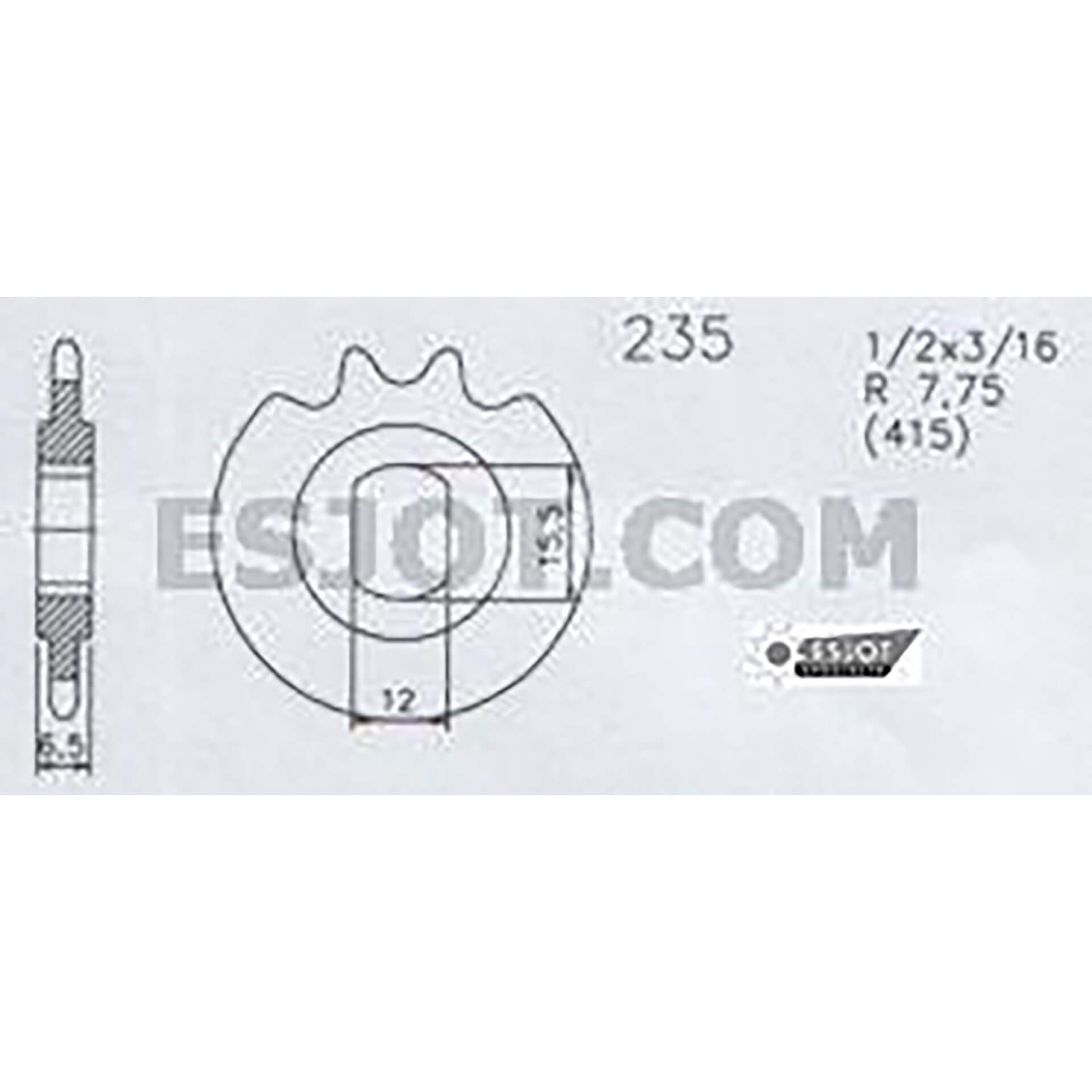 ESJOT Pinion 11 teeth, 415 pitch