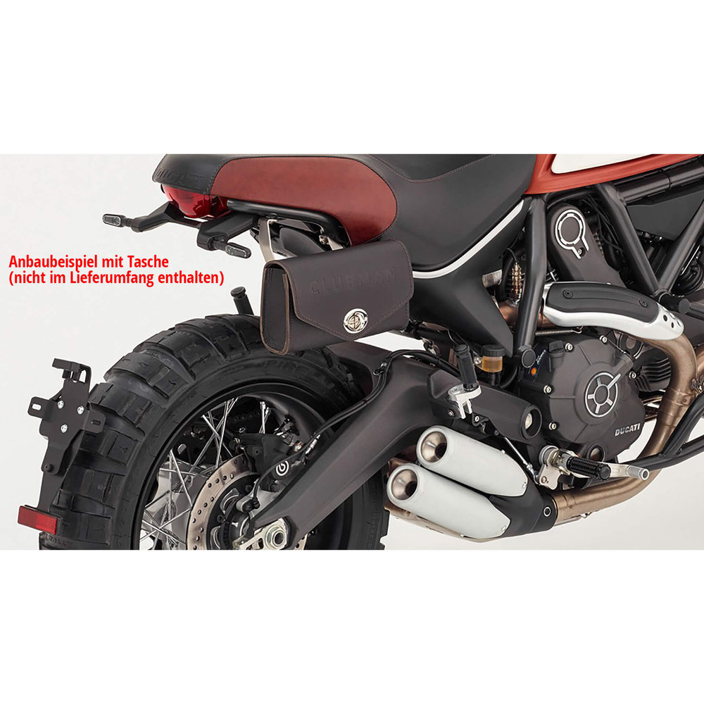 LSL CLUBMAN® väskhållare för Ducati Scrambler