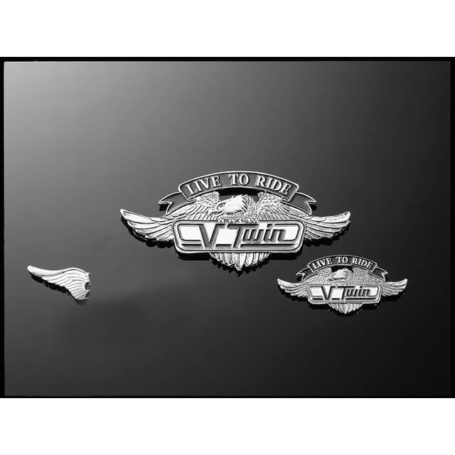 HIGHWAY HAWK Sticker V-Twin, size S