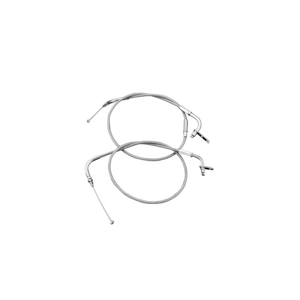 HIGHWAY HAWK Throttle cable (close) YAMAHA XV 1600A, silver, silver