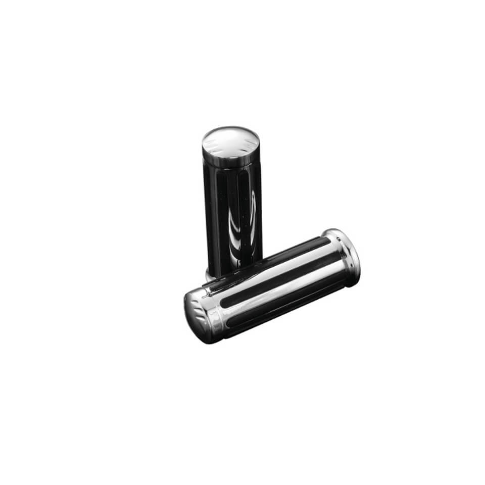 HIGHWAY HAWK Handlebar grips LEGEND 7/8 inch, black, black