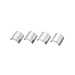 HIGHWAY HAWK Einlegschalen für 22 mm (7/8 Zoll) Lenker
