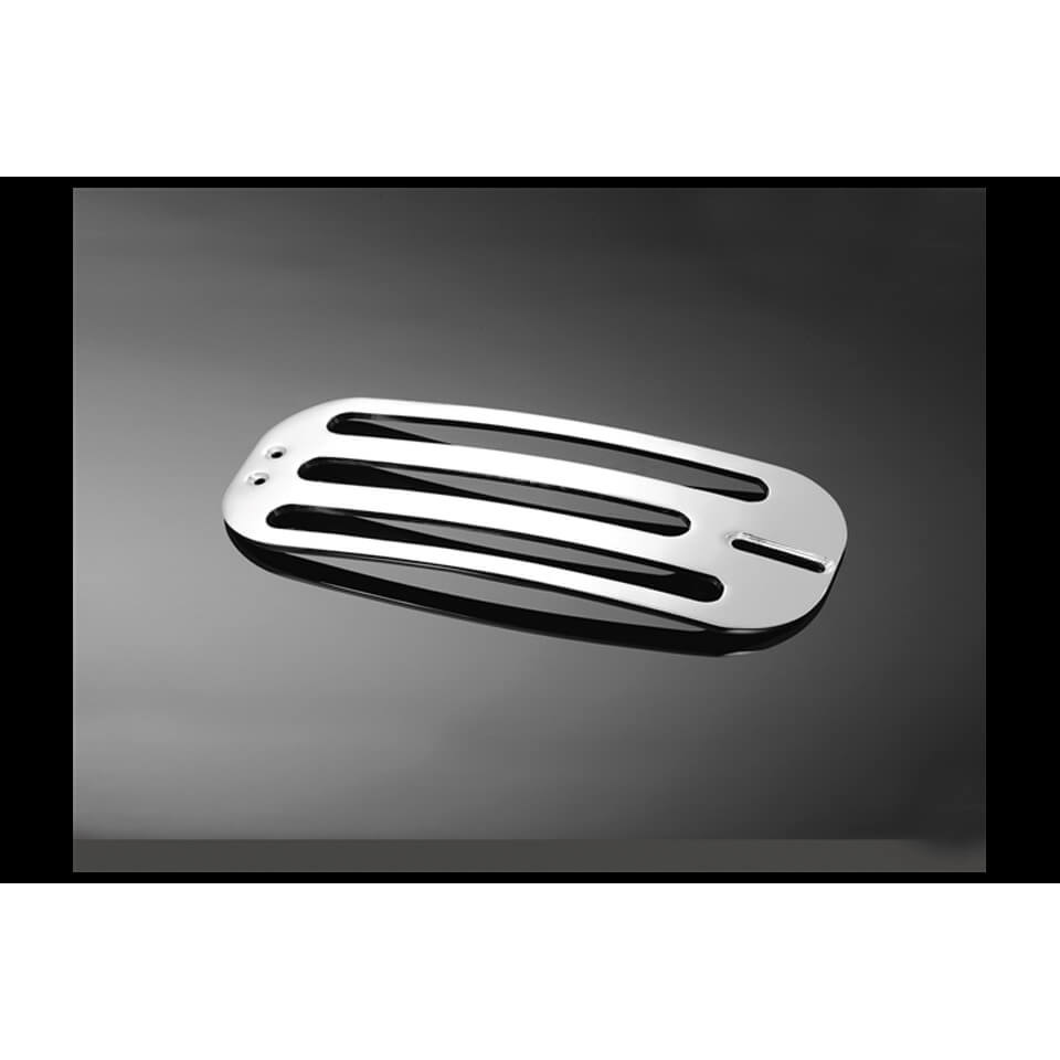 TRANSPORTEUR de bagages HIGHWAY HAWK, Solo Rack BILLET, argent