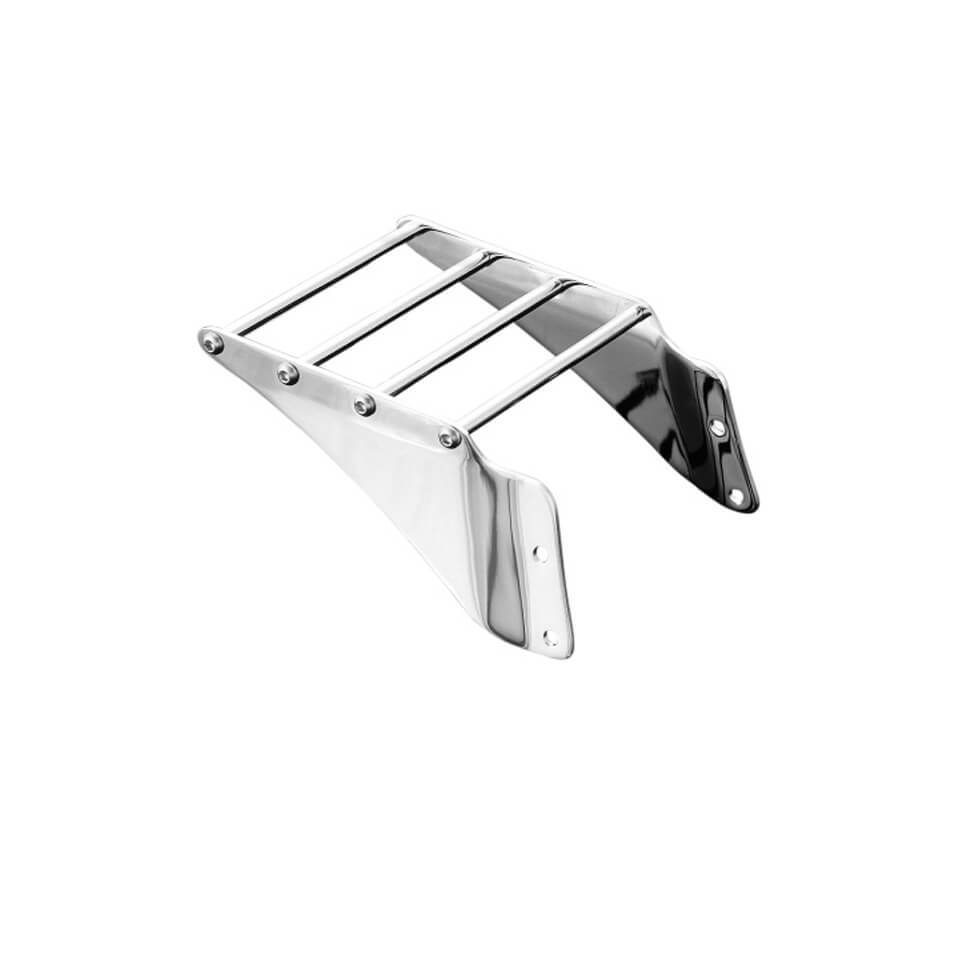 HIGHWAY HAWK Luggage Carrier Tech Glide, chrome