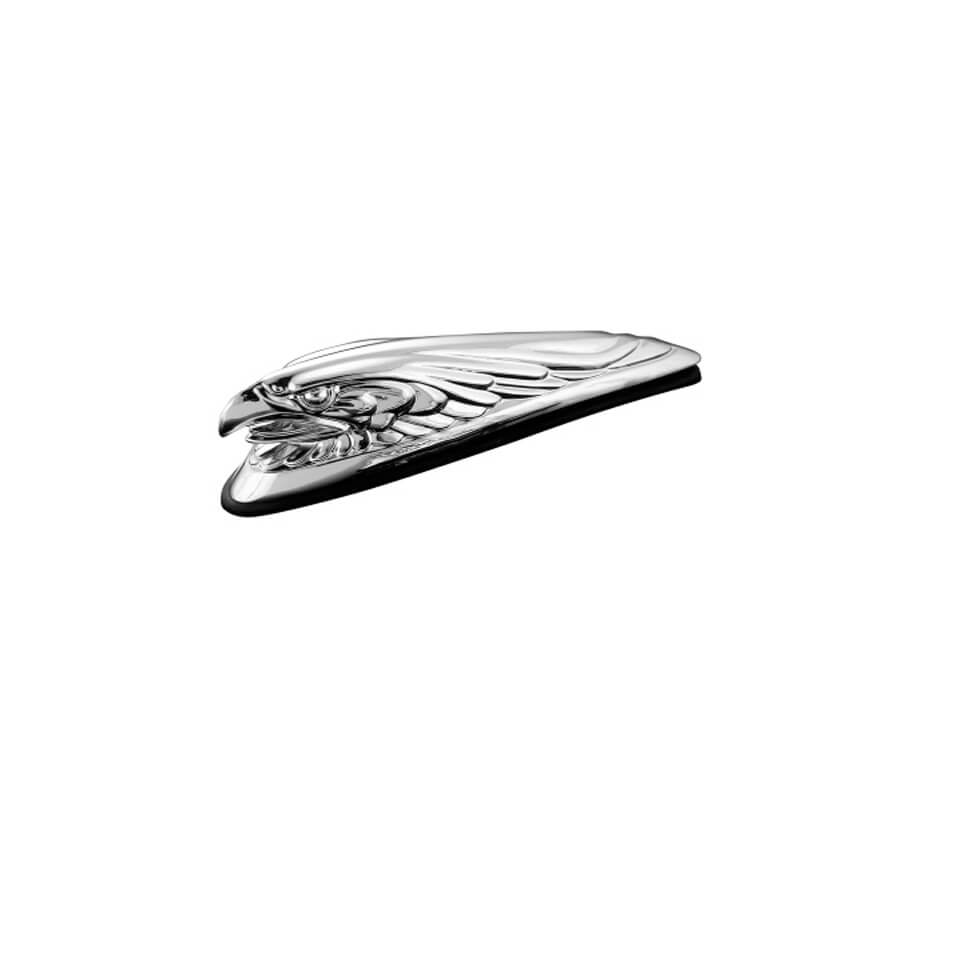 HIGHWAY HAWK EAGLEHEAD Fender figure, small, silver, silver