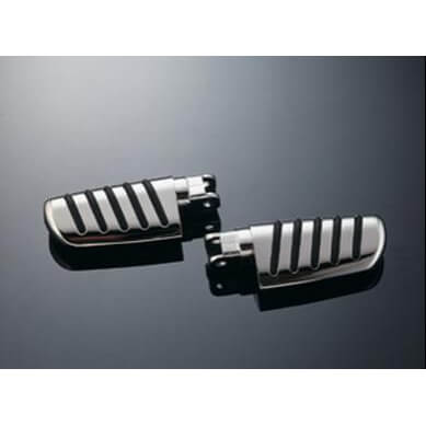 HIGHWAY HAWK Driver footrests TECH GLIDE MOTO GUZZI NEVADA, -04, black-silver, black-silver