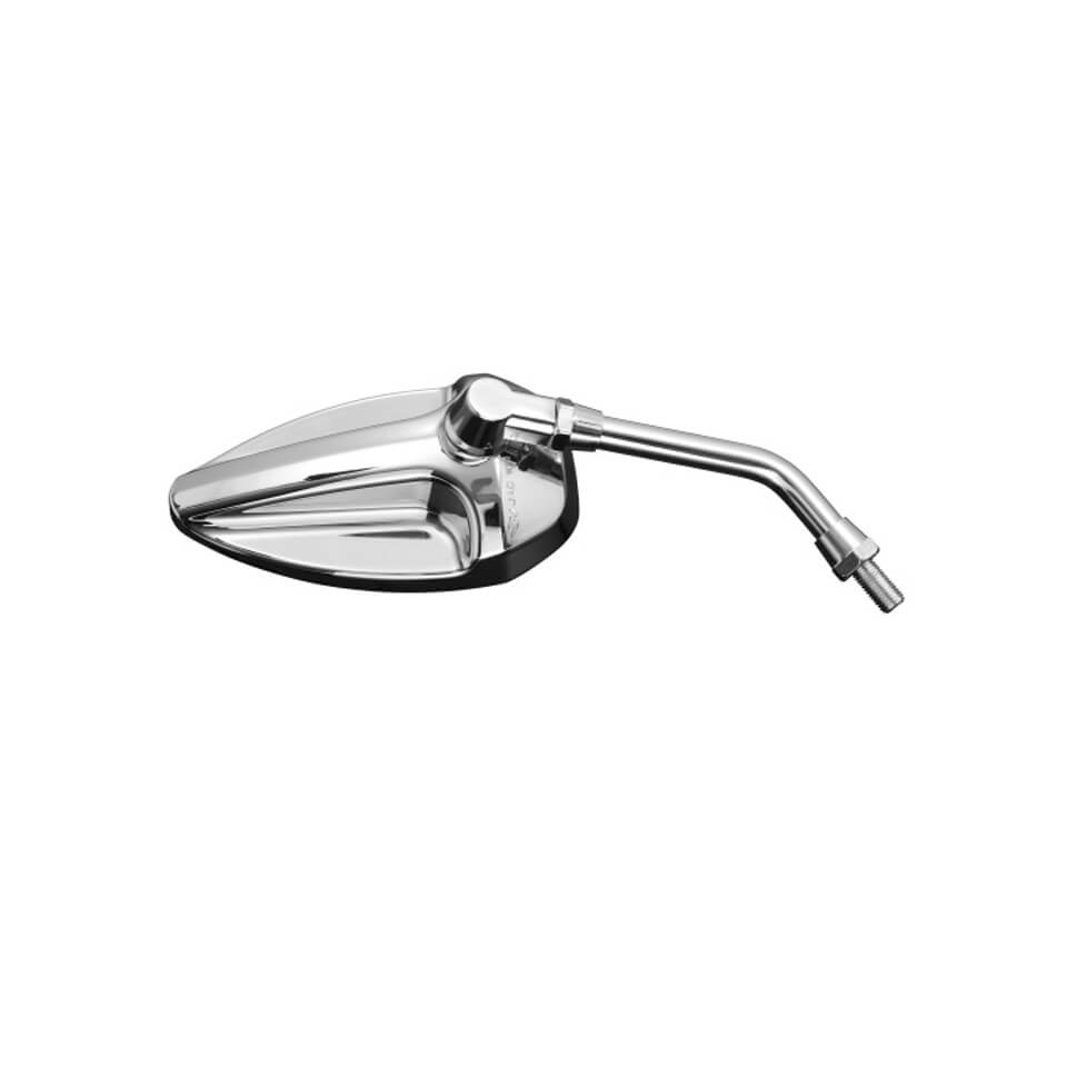 HIGHWAY HAWK Mirror LOOK, pair, silver, silver