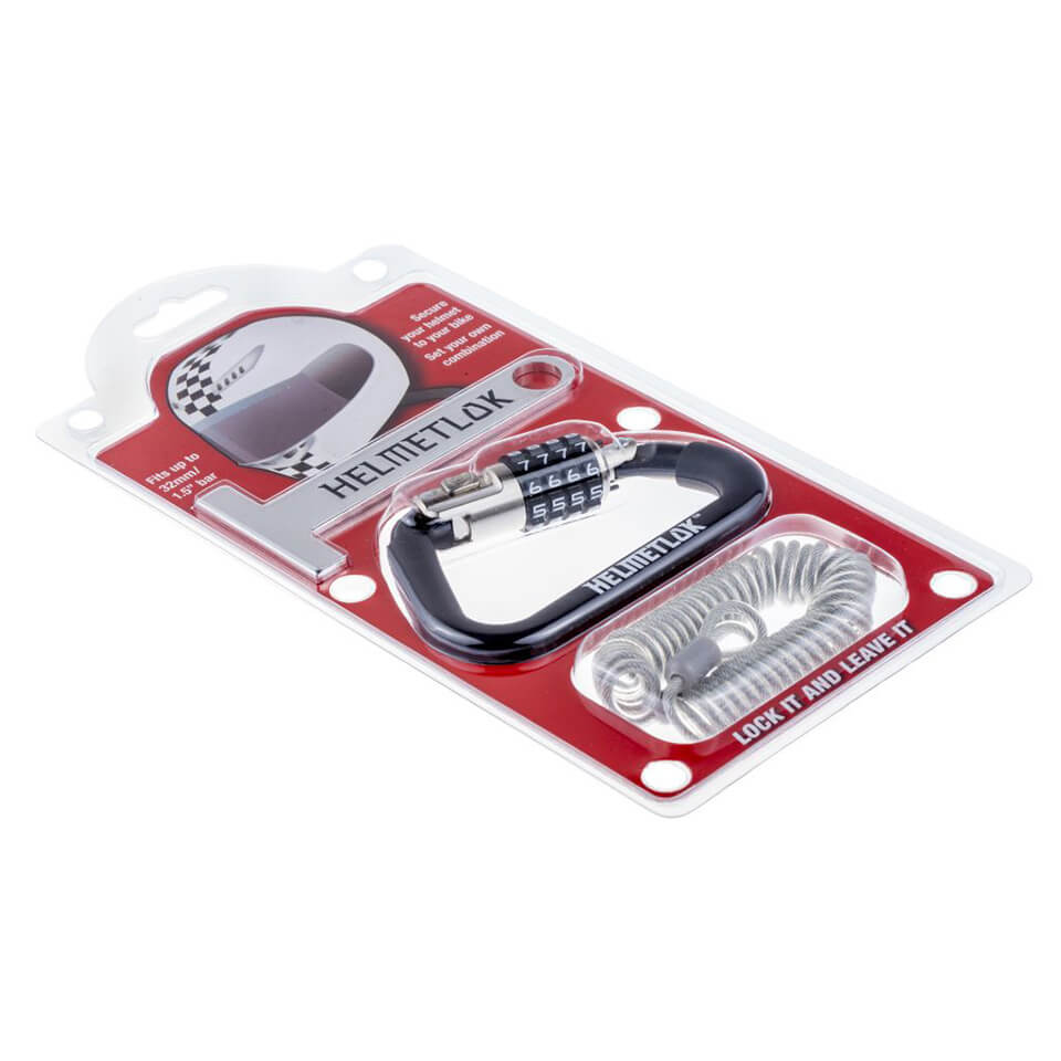 HIGHWAY HAWK Helmet lock with cable (1 piece)