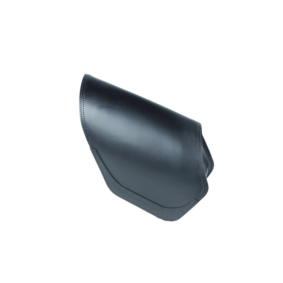 LEDRIE Single saddlebag, left, Dyna, 8 l, black, black