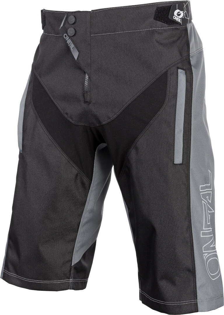 Oneal Element Hybrid FR Bicycle Shorts, black-grey, Size 36, black-grey, Size 36
